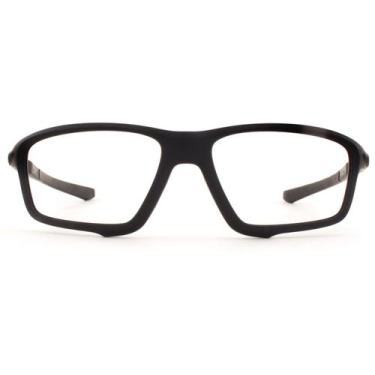 Imagem de Óculos de Grau Oakley Crosslink Zero OX8076 07-56, 56, Preto