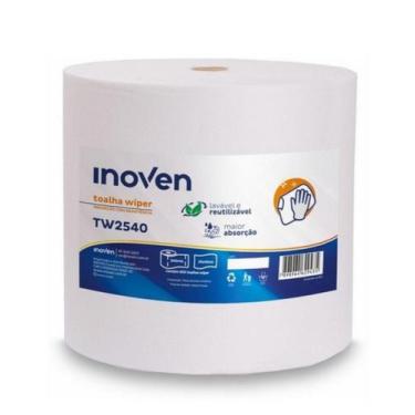 Imagem de Pano De Limpeza Multiuso Rolo Wiper Resistente E Absorvente - INOVEN