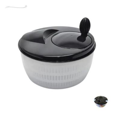 Imagem de Centrífuga Salada Secador Verduras Manual 4l Cores Sortidas - Dr Util,