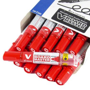 Imagem de Marcador Quadro Branco Recarregável V Board Master VRM 12UN - Pilot