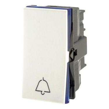 Imagem de Módulo Pulsador Campainha 2a Pial Plus+ 611002bc Legrand Cor Branco Co