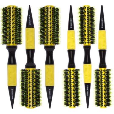 Imagem de Combo escovas térmicas ceramica yellow 3UN 57MM 3UN 47MM marco boni