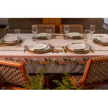Imagem de Toalha de Mesa Retangular 1,40x2,10cm - Cachimere Decor, Santa Ceia