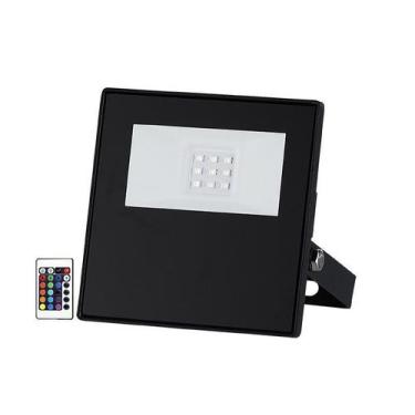 Imagem de Refletor LED Decorativo RGB Slim 10W - Taschibra, Branco