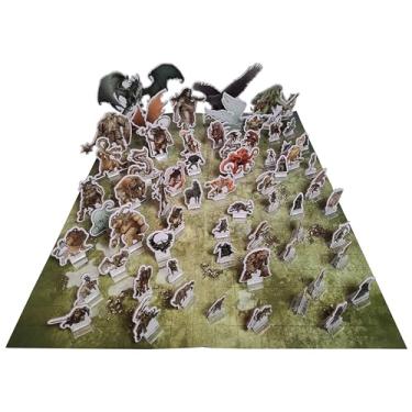 Imagem de Free League Publishing: Dragonbane: Monsters Standee Set - RPG Accessory, 64 Full-Color Cardboard Characters, Tabletop Roleplaying