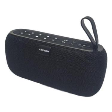 Imagem de Caixinha De Som Potente Bluetooth Radio Relógio Digital Usb - Kapbom