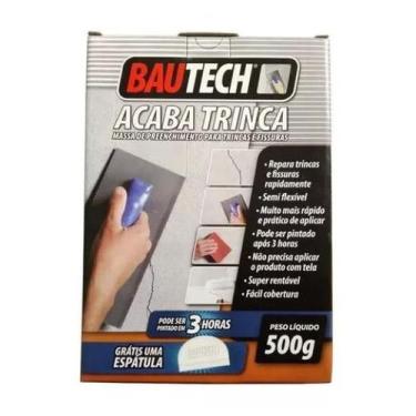 Imagem de Bautech Acaba Trinca 500g Pó + Espátula