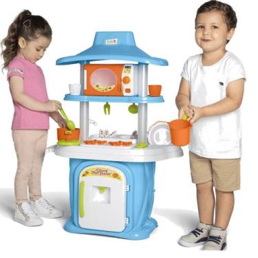 Imagem de Cozinha de Brinquedo Tateti Le Gran Chef Junior com Agua