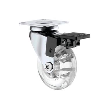 Imagem de Rodizio Gel Giratorio Com Freio 1.3/8 35mm 20kg - Palisad