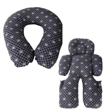 Imagem de Protetor Bebê Conforto Carrinho+Almofada Amamentação Apoio - Luma Baby