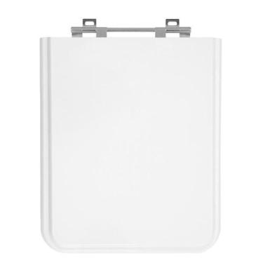 Imagem de Assento Sanitário Malva Branco Tampa Para Vaso Mari Em Mdf - Sicmol