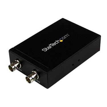 Imagem de StarTech.com Conversor SDI para HDMI – Adaptador 3G SDI para HDMI com loop de saída SDI – Adaptador de áudio/vídeo SDI para HDMI – 230 m (SDI2HD)