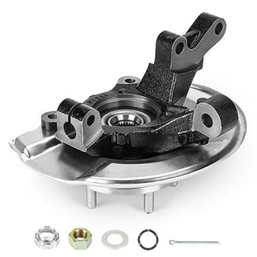 Imagem de Junta de direção dianteira direita e conjunto de cubo de rolamento de roda compatível com Dodge Caliber 2008-2012, Jeep Compass 2007-2017, Jeep Patriot 2007-2017, substitui 698-410