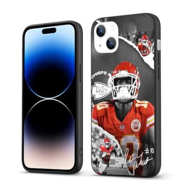 Imagem de FENYIKEKE Compatível com capa para iPhone 13, capa de telefone elegante de TPU macio à prova de choque (Kansas-City-Pacheco)