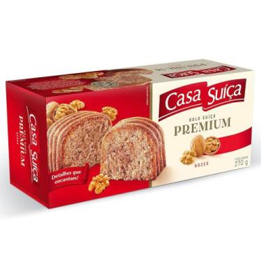 Imagem de Bolo Premium Nozes Casa Suíça 270g