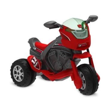 Imagem de Moto Elétrica CB1200 Vermelha 12V - Bandeirante