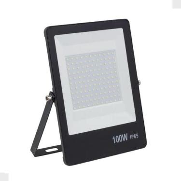 Imagem de Refletor Ultrafino Led 100w Bivolt 3000k / Verde - GAYA, Verde