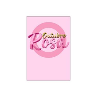 Imagem de Painel De Festa Vertical 1,50 x 2,20 - Outubro Rosa Círculos 020 - Via