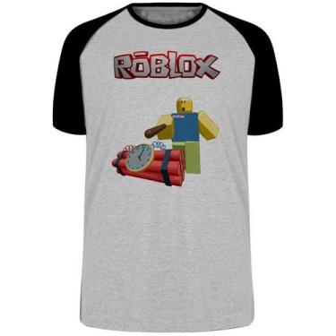 Imagem de Camiseta Roblox Bomba Blusa Plus Size extra grande adulto ou infantil 