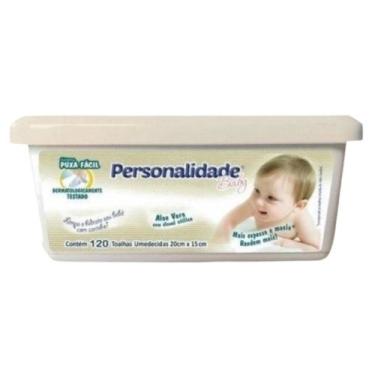 Imagem de Lenço Umedecido Com Estojo 120und 20cmx15cm - Personalidade - Eurofral