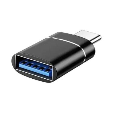 Imagem de Adaptador USB-C para USB 3.0 OTG - Conversor Macho para Fêmea para Lap