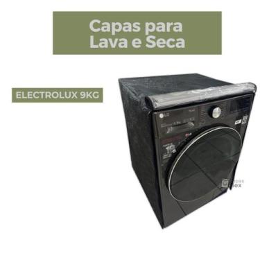 Imagem de CAPA LAVA E SECA ELECTROLUX 9kG TRANSPARENTE FLEX - Capas Flex, PPRETO