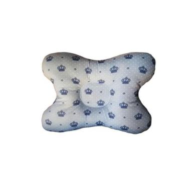 Imagem de Travesseiro para recem nascido bebe plagiocefalia corrigir cabeça acha