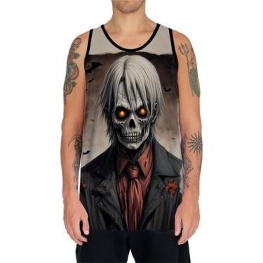 Imagem de Camiseta Regata Tshirt Halloween Zombi Monstro Fantasia 1 - Enjoy Shop