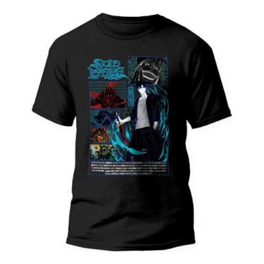 Imagem de Camiseta Sung Jin-woo Camisa Anime Solo Leveling V29 - Kamisetas Otaku