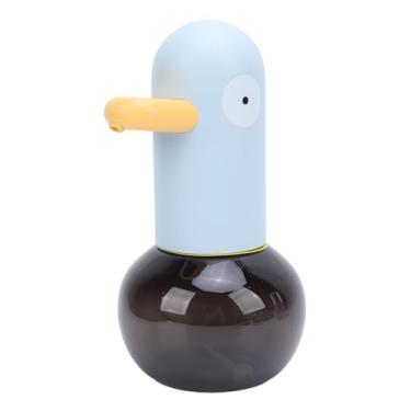 Imagem de Dispensador de Sabão Líquido Automático, Touchless Automatic Soap Dispenser, Cute Cartoon Duck Rechargeable Hand Soap Dispenser, para Banheiro, Cozinha (Tipo 1)
