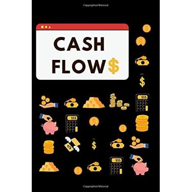 Imagem de Minimalistic Income and Expense Tracker Journal - Finance Notebook Cash Flow Ledger - Income Statement at a glance spread - Ridiculously Simple ... Financial Planner 6 x 9” (Money Master)
