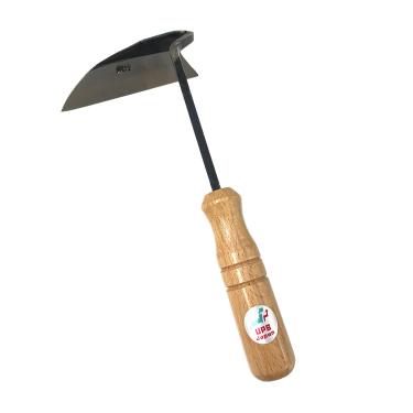 Imagem de UPB Japão Enxada manual japonesa Nejiri Gama Foice de remoção de ervas daninhas para jardinagem e plantio 9,8 pol (25 cm)