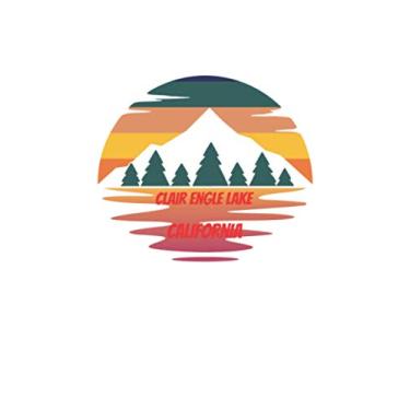 Imagem de clair engle lake california: lake journal for writing down thoughts for people who like lakes, vacations and national parks