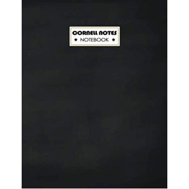 Imagem de Cornell Notes Notebook: Cornell Note Taking Method Notebook With Numbered Pages And Table Of Contents, Black Cover