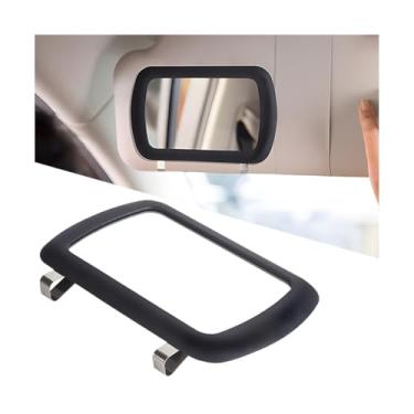 Imagem de LKAHG Viseira de sol para carro, espelho cosmético de proteção solar para veículos, espelho de maquiagem portátil automotivo para mulheres e meninas, universal para SUVs, trailers, caminhões e mais