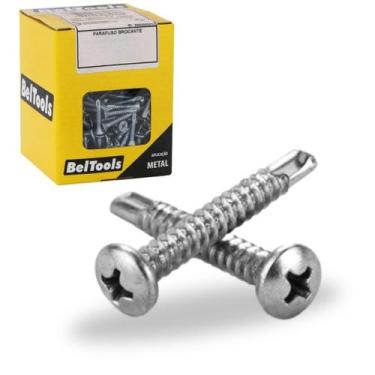 Imagem de 300 Parafusos Panela Philips Auto Brocante 4,8x32mm Belenus - LEROY