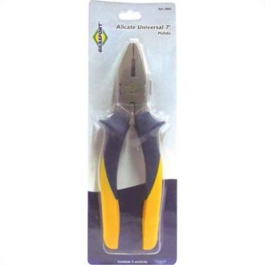 Imagem de Alicate Universal Profissional Brasfort Polido 7'' 8001