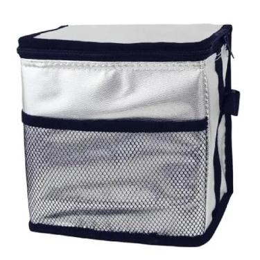 Imagem de Bolsa Térmica com Alça Poliéster 5 Litros Para Comidas (Cinza)
