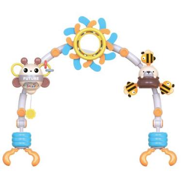 Imagem de Móbile Chocalho Bebê Carrinho Berço Cadeirinha Bee Maxi Baby