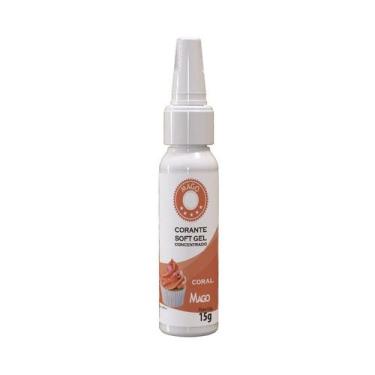 Imagem de Corante Soft Gel Coral  - 1 Unidade - 15g - Mago -