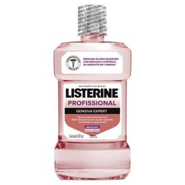 Imagem de Enxaguante Bucal Listerine Gengiva Expert Zero Álcool Menta Fresca 500