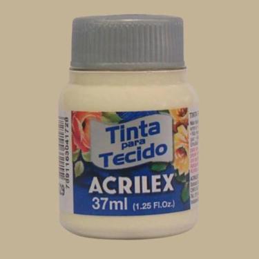 Imagem de Tinta de Tecido Fosca 37ml 529 - Marfim - ACRILEX, MARFIM - 529