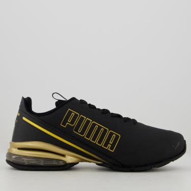 Imagem de Tênis Puma Cell Divide V2 BDP Preto e Dourado  masculino