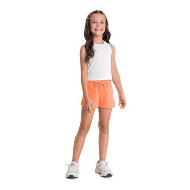 Imagem de Cropped Básico Infantil em Ribana para Menina Quimby, Branco, 1
