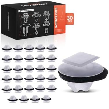 Imagem de A-Premium 30 peças de nylon para porta frontal inferior com acabamento externo compatível com Land Rover Range Rover 2013-2018, Range Rover Evoque 2012-2017