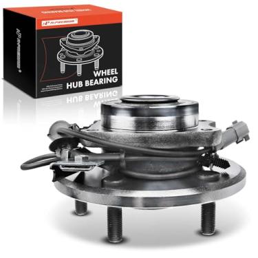 Imagem de A-Premium Rolamento de roda dianteira e conjunto de cubo com ABS e 5 terminais compatíveis com Chrysler Pacifica 2004 2005 2006