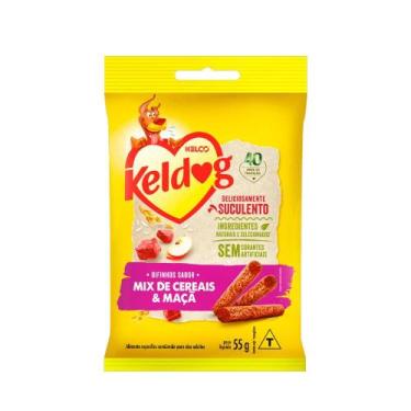 Imagem de Petisco Keldog Bifinho Mix de Cereais e Maçã - 55g - Kelco Pet Care