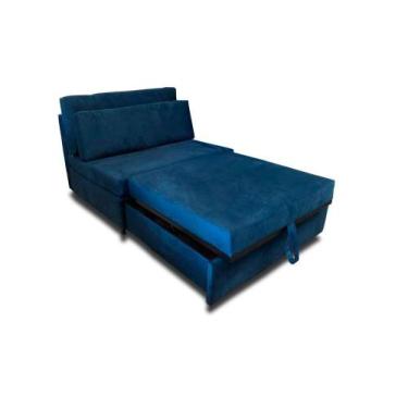 Imagem de Poltrona Cama Meca_MAsb que se Transforma em Sofá Cama de Solteiro com