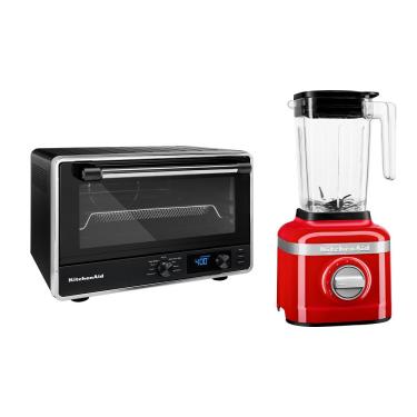 Imagem de Combo Forno Multifunções Com Air Fryer E Acessório Para Pizza + Liquidificador K150 Kitchenaid Empire Red - Kog21_Kua13av_Cj 110V