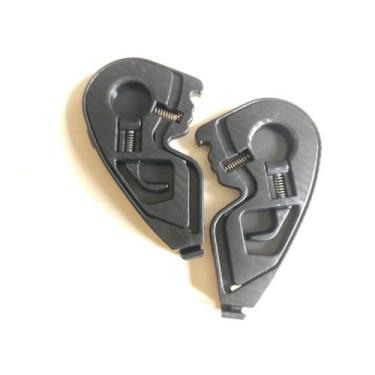 Imagem de Kit Reparo Carbon Capacete Fixação Da Viseira Helt Polar